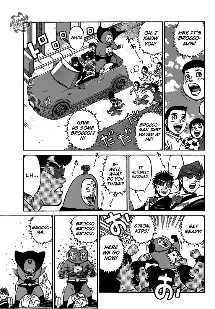 Hajime no Ippo Chapter 1125 page 9 - Chapter 1125 : The King's Parade