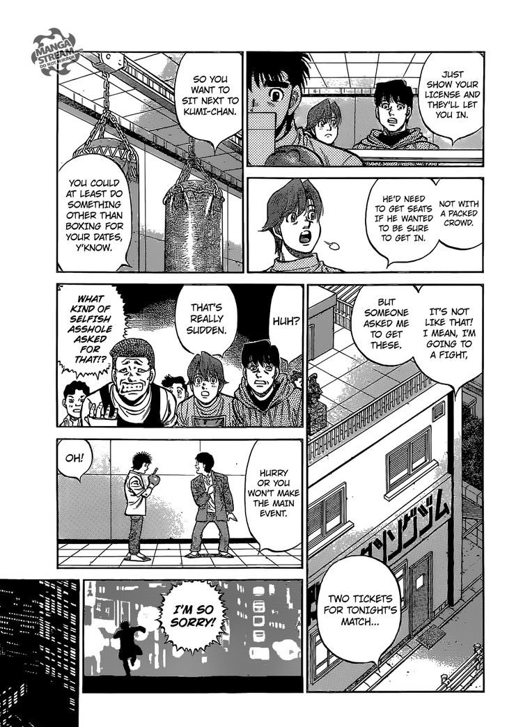 Hajime no Ippo Chapter 1126 page 12 - Chapter 1126 : Mental Training