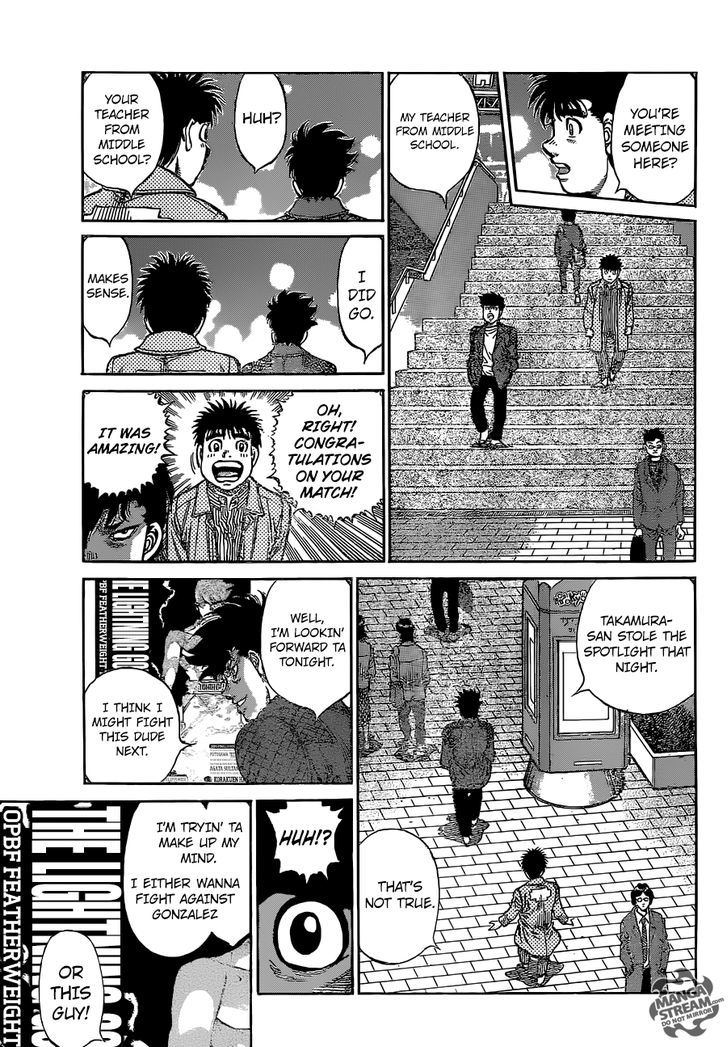 Hajime no Ippo Chapter 1126 page 14 - Chapter 1126 : Mental Training