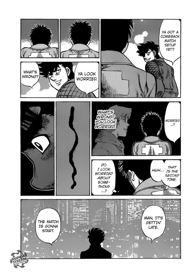 Hajime no Ippo Chapter 1126 page 18 - Chapter 1126 : Mental Training