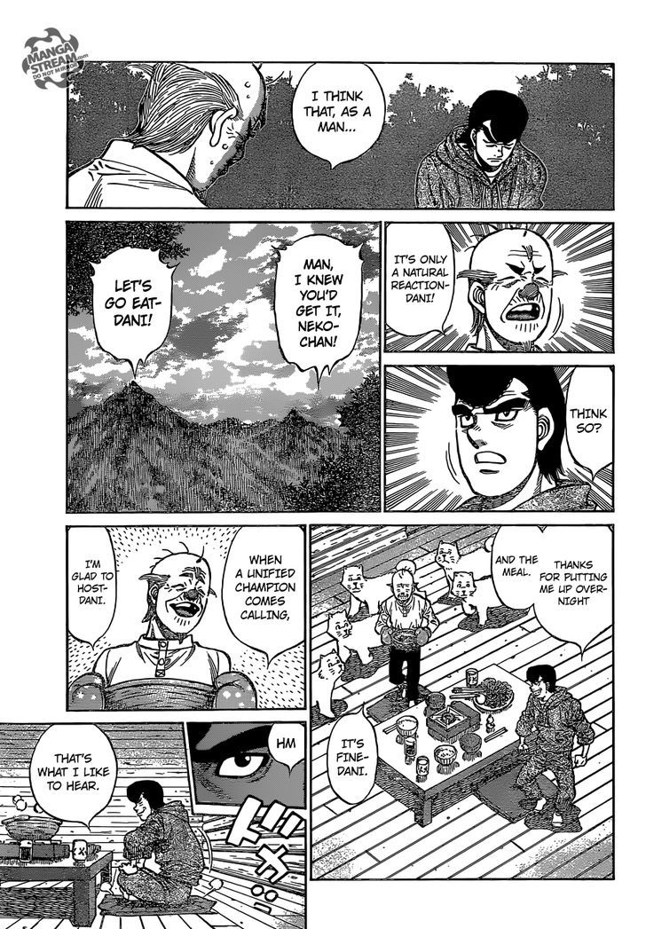 Hajime no Ippo Chapter 1126 page 4 - Chapter 1126 : Mental Training