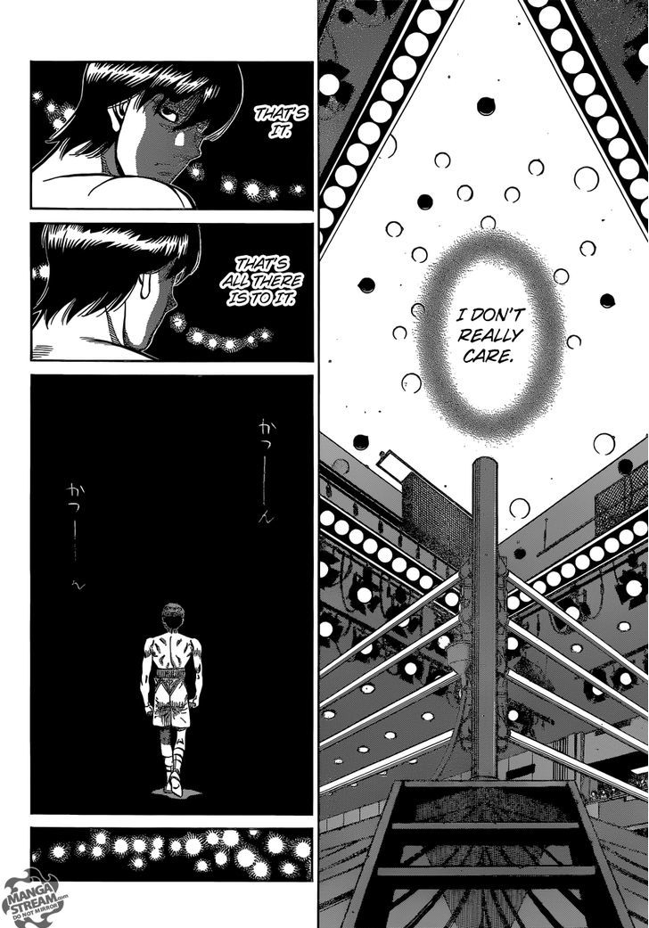 Hajime no Ippo Chapter 1127 page 10 - Chapter 1127 : Beyond the Lightning God's Gaze