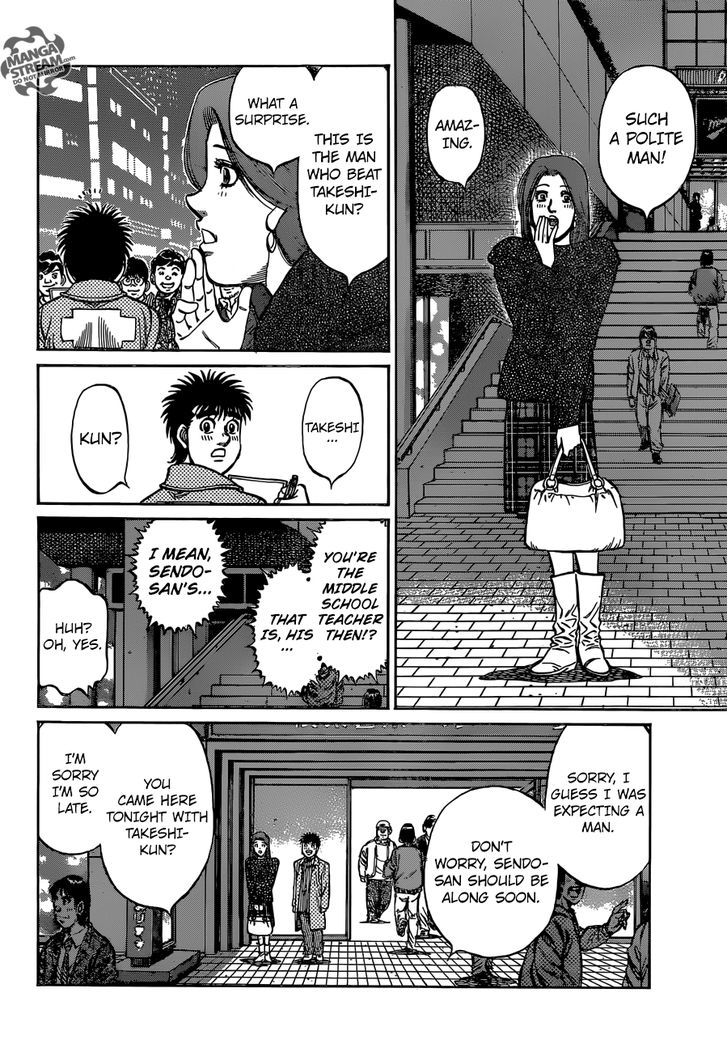 Hajime no Ippo Chapter 1127 page 14 - Chapter 1127 : Beyond the Lightning God's Gaze