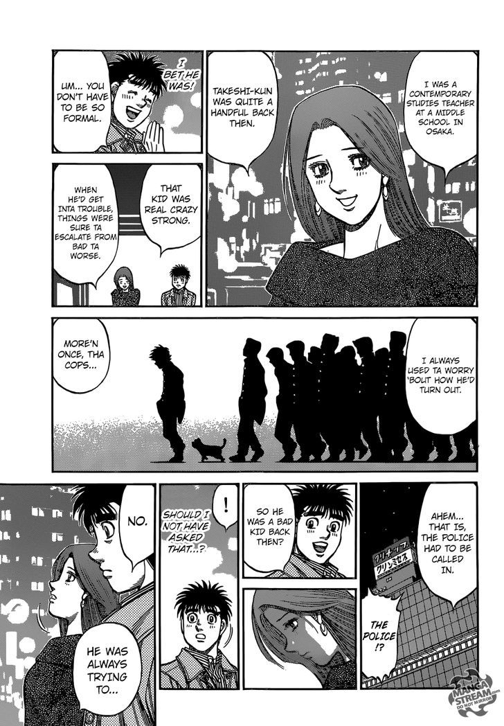 Hajime no Ippo Chapter 1127 page 15 - Chapter 1127 : Beyond the Lightning God's Gaze