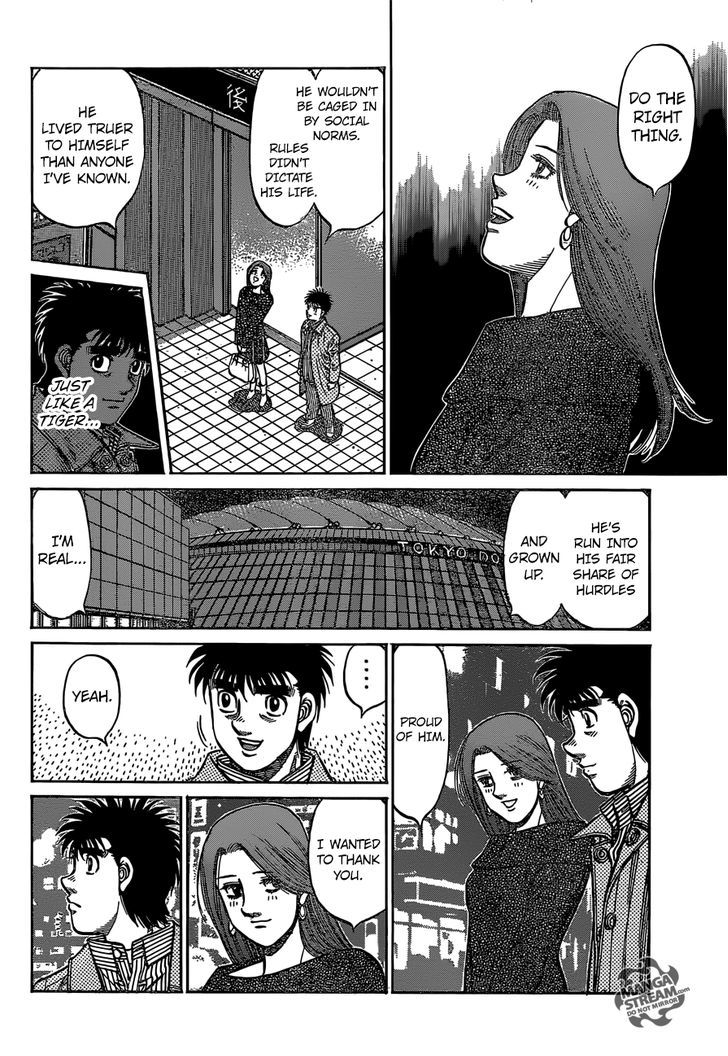 Hajime no Ippo Chapter 1127 page 16 - Chapter 1127 : Beyond the Lightning God's Gaze