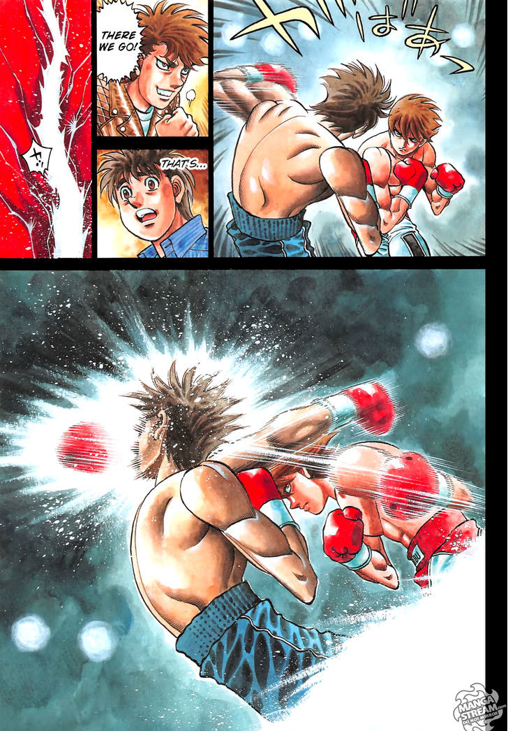 Hajime no Ippo Chapter 1127 page 3 - Chapter 1127 : Beyond the Lightning God's Gaze
