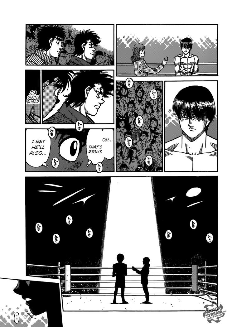 Hajime no Ippo Chapter 1127 page 7 - Chapter 1127 : Beyond the Lightning God's Gaze