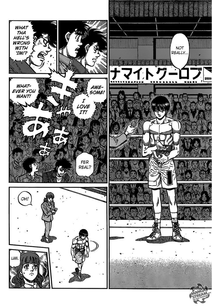 Hajime no Ippo Chapter 1127 page 8 - Chapter 1127 : Beyond the Lightning God's Gaze
