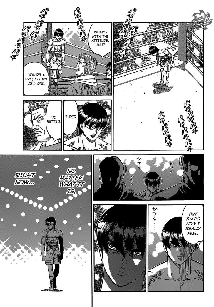 Hajime no Ippo Chapter 1127 page 9 - Chapter 1127 : Beyond the Lightning God's Gaze