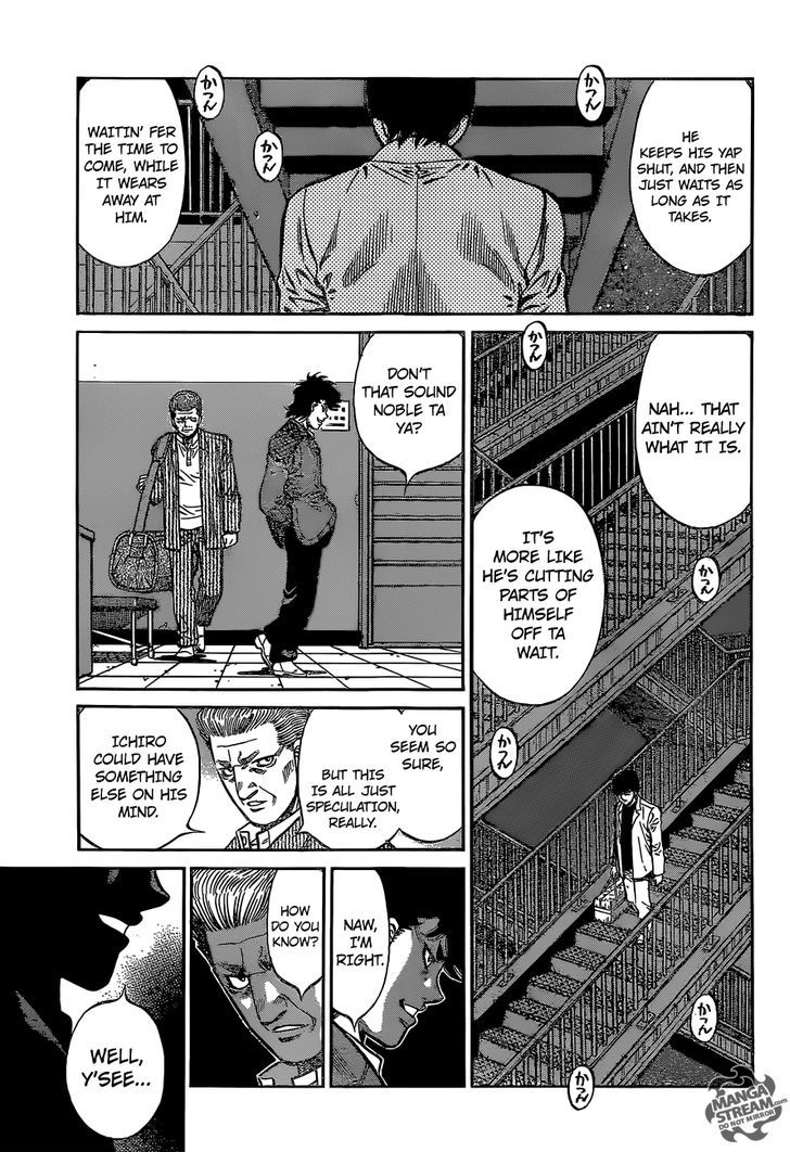 Hajime no Ippo Chapter 1128 page 10 - Chapter 1128 : Your Life's Script
