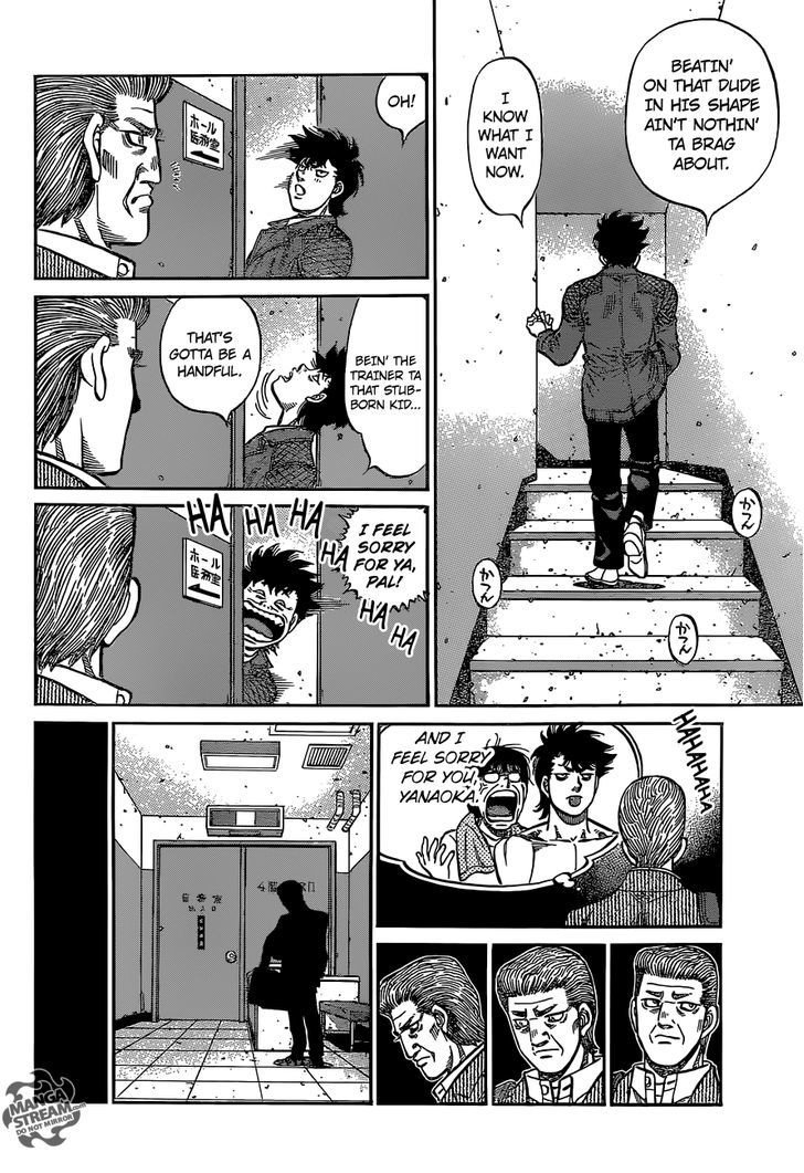 Hajime no Ippo Chapter 1128 page 13 - Chapter 1128 : Your Life's Script