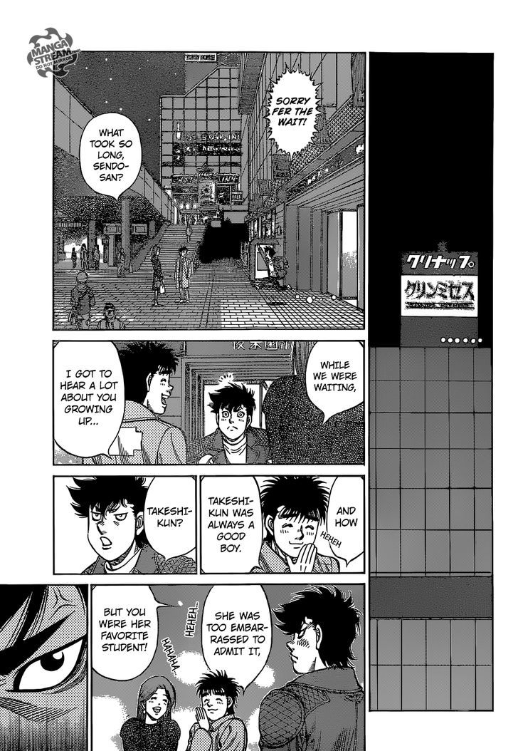Hajime no Ippo Chapter 1128 page 14 - Chapter 1128 : Your Life's Script