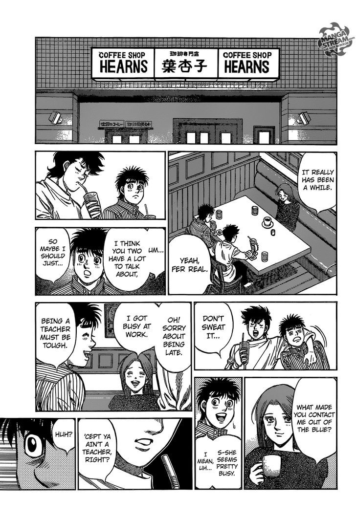 Hajime no Ippo Chapter 1128 page 16 - Chapter 1128 : Your Life's Script