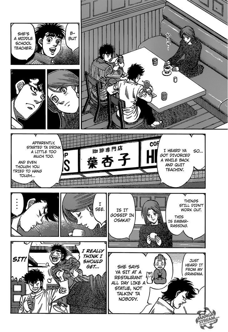 Hajime no Ippo Chapter 1128 page 17 - Chapter 1128 : Your Life's Script