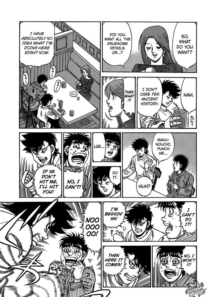 Hajime no Ippo Chapter 1128 page 18 - Chapter 1128 : Your Life's Script
