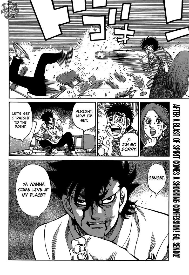 Hajime no Ippo Chapter 1128 page 19 - Chapter 1128 : Your Life's Script