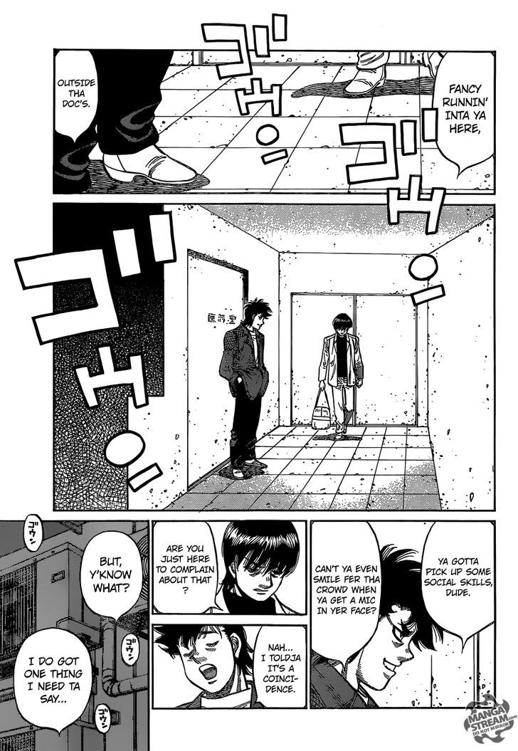 Hajime no Ippo Chapter 1128 page 4 - Chapter 1128 : Your Life's Script