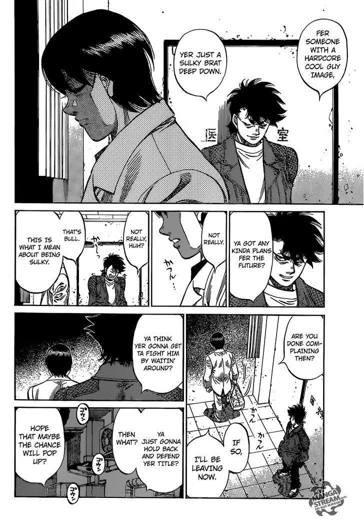 Hajime no Ippo Chapter 1128 page 5 - Chapter 1128 : Your Life's Script