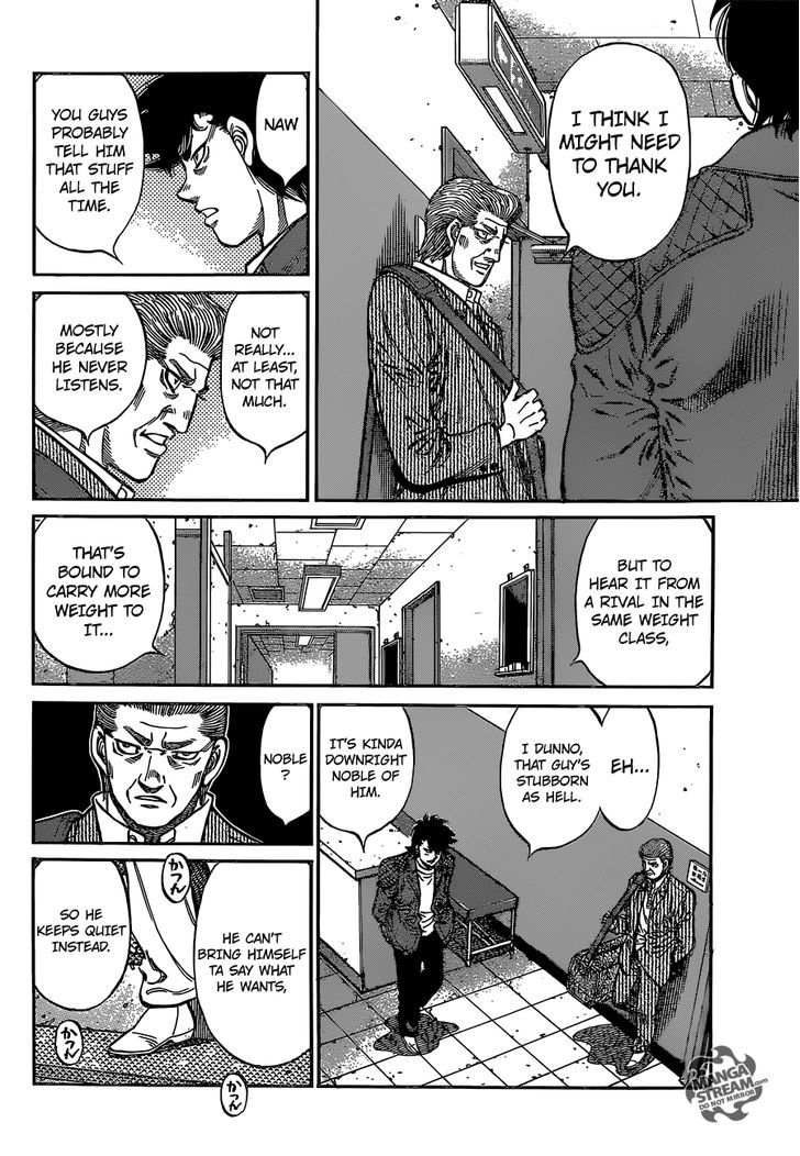 Hajime no Ippo Chapter 1128 page 9 - Chapter 1128 : Your Life's Script