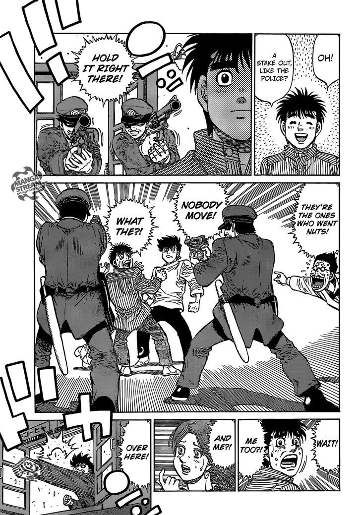 Hajime no Ippo Chapter 1129 page 10 - Chapter 1129 : Wanna Come Live At My Place?