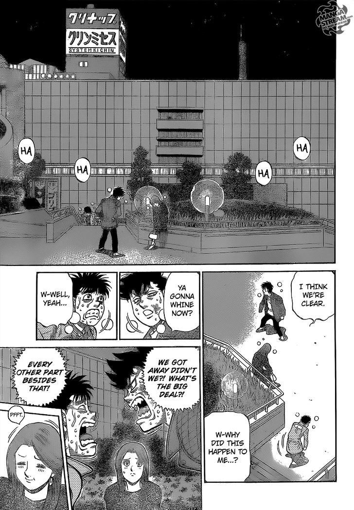 Hajime no Ippo Chapter 1129 page 12 - Chapter 1129 : Wanna Come Live At My Place?