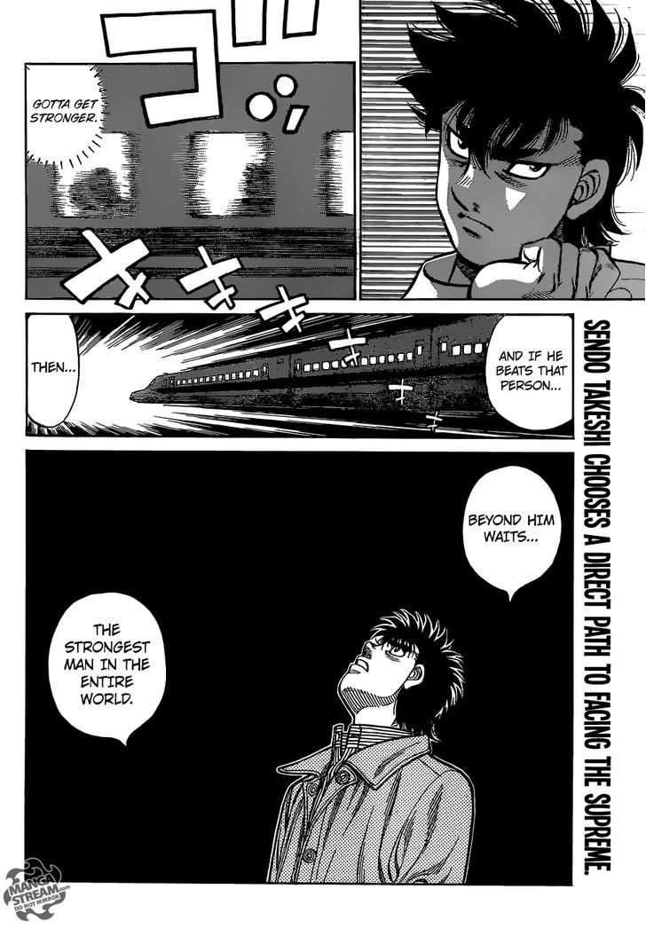 Hajime no Ippo Chapter 1129 page 19 - Chapter 1129 : Wanna Come Live At My Place?