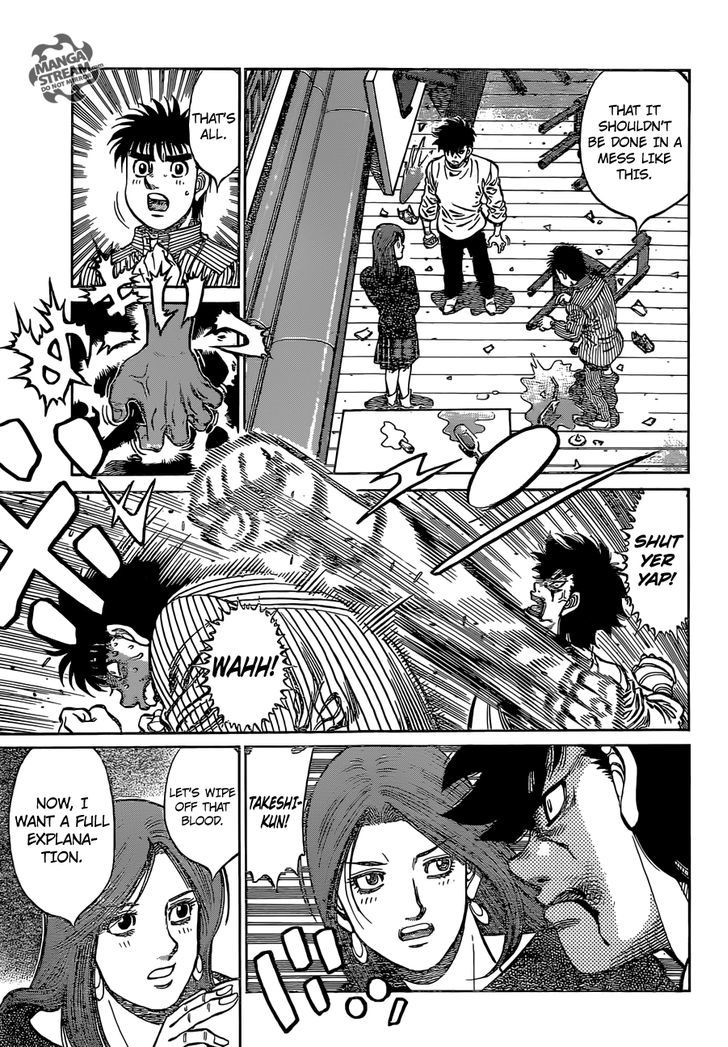 Hajime no Ippo Chapter 1129 page 6 - Chapter 1129 : Wanna Come Live At My Place?