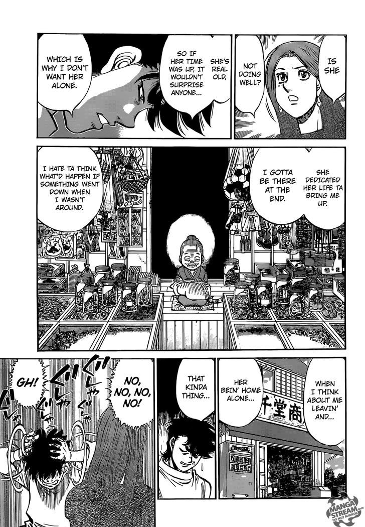 Hajime no Ippo Chapter 1129 page 8 - Chapter 1129 : Wanna Come Live At My Place?
