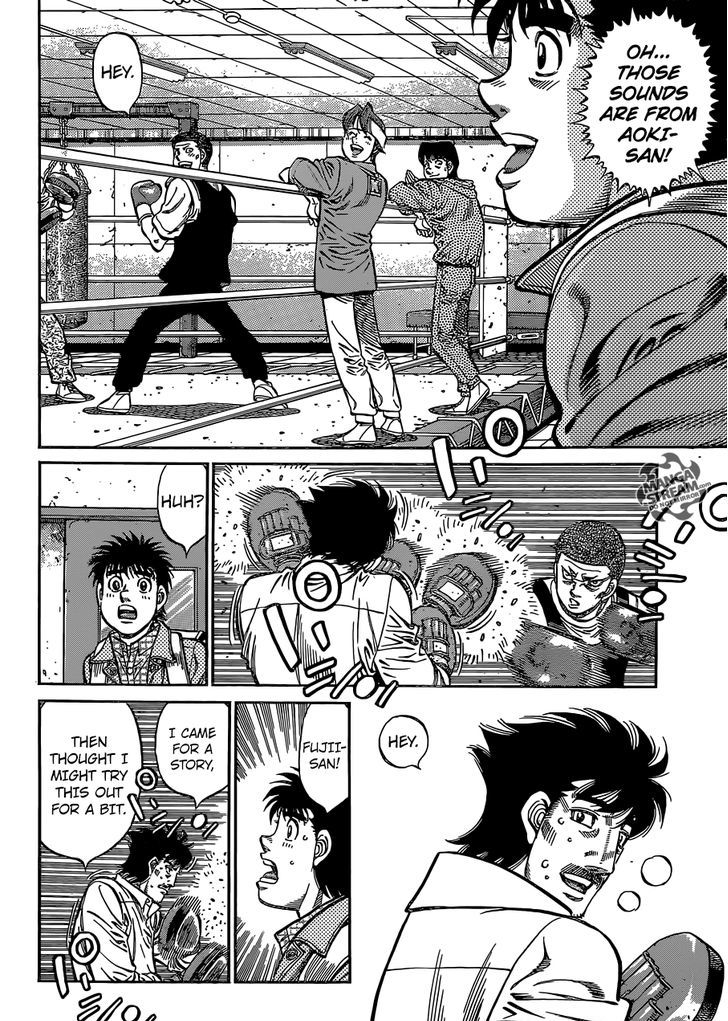 Hajime no Ippo Chapter 1130 page 10 - Chapter 1130 : Ippo's Fist