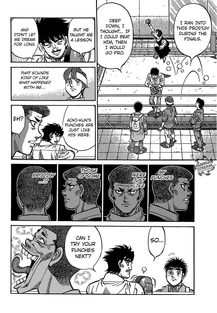Hajime no Ippo Chapter 1130 page 12 - Chapter 1130 : Ippo's Fist