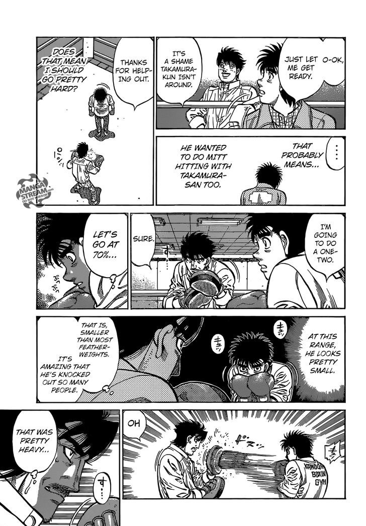 Hajime no Ippo Chapter 1130 page 13 - Chapter 1130 : Ippo's Fist