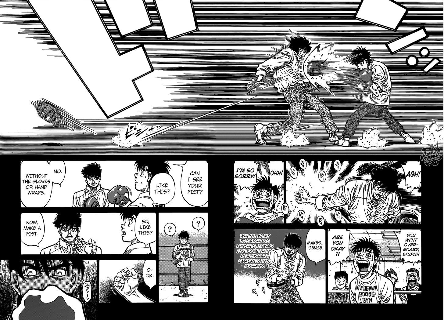 Hajime no Ippo Chapter 1130 page 14 - Chapter 1130 : Ippo's Fist