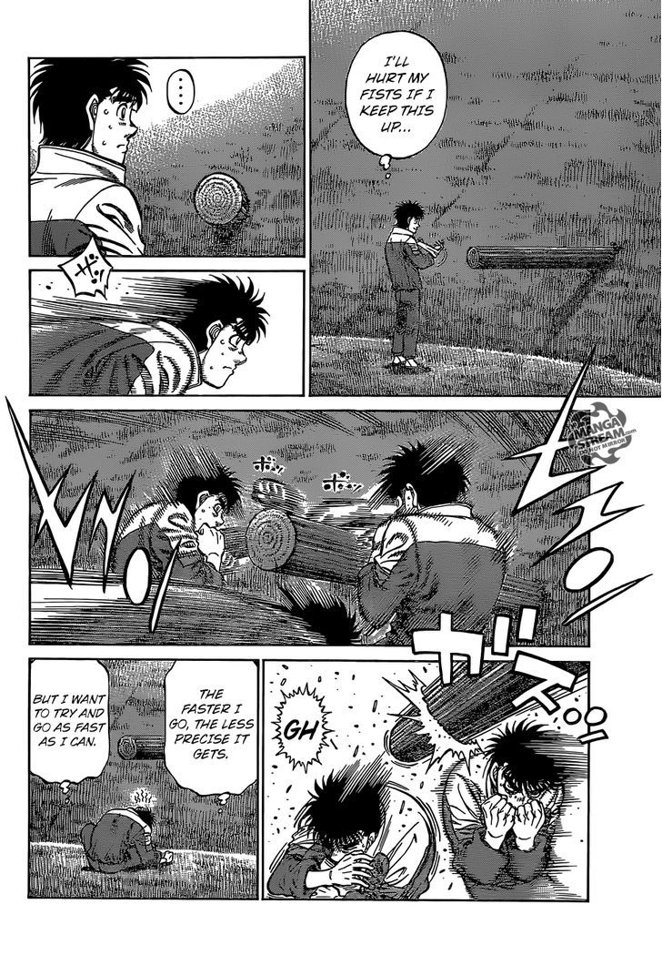 Hajime no Ippo Chapter 1130 page 4 - Chapter 1130 : Ippo's Fist