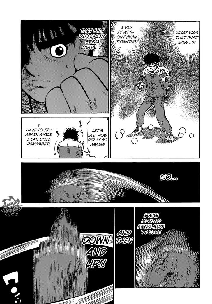 Hajime no Ippo Chapter 1130 page 7 - Chapter 1130 : Ippo's Fist