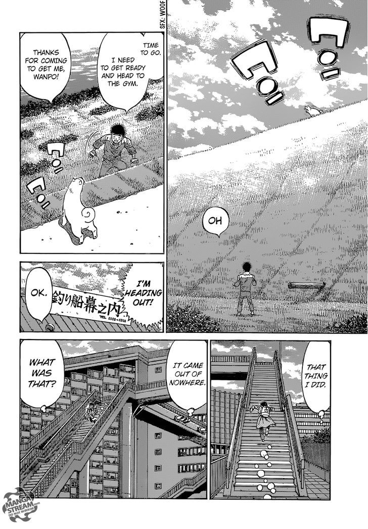 Hajime no Ippo Chapter 1130 page 8 - Chapter 1130 : Ippo's Fist