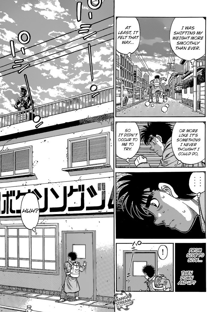 Hajime no Ippo Chapter 1130 page 9 - Chapter 1130 : Ippo's Fist