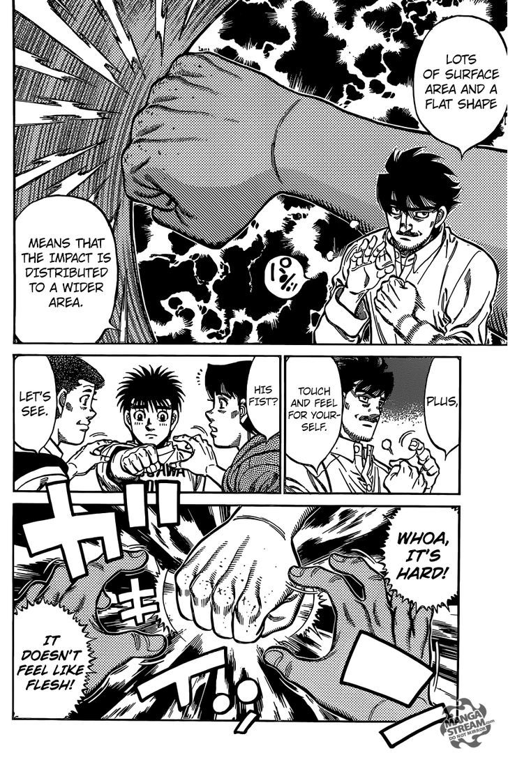 Hajime no Ippo Chapter 1131 page 11 - Chapter 1131 : Shape of a Fist