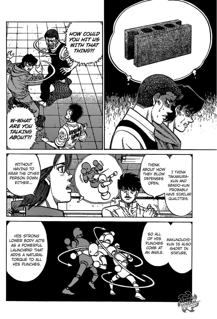 Hajime no Ippo Chapter 1131 page 13 - Chapter 1131 : Shape of a Fist