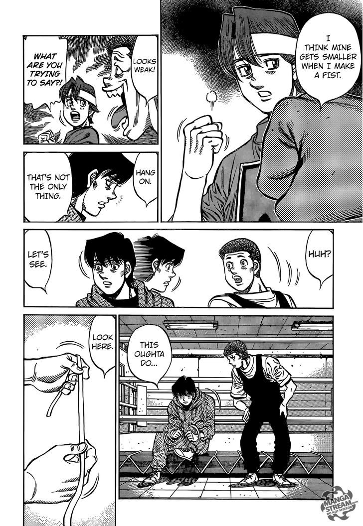 Hajime no Ippo Chapter 1131 page 9 - Chapter 1131 : Shape of a Fist