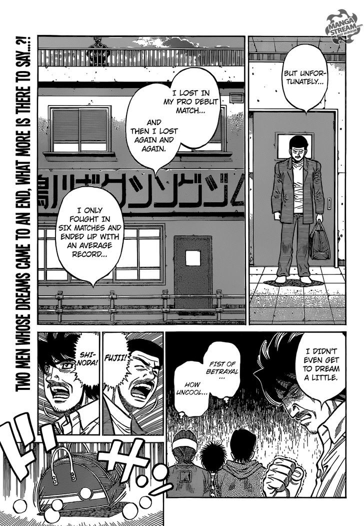 Hajime no Ippo Chapter 1132 page 14 - Chapter 1132 : Fist of Betrayal