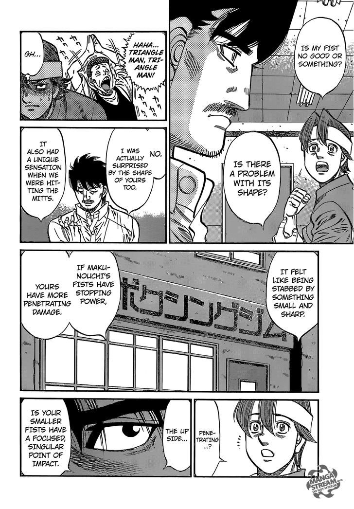 Hajime no Ippo Chapter 1132 page 3 - Chapter 1132 : Fist of Betrayal