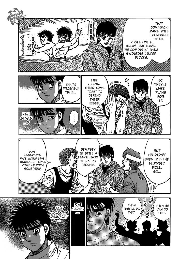 Hajime no Ippo Chapter 1133 page 10 - Chapter 1133 : The Prodigy's Fists