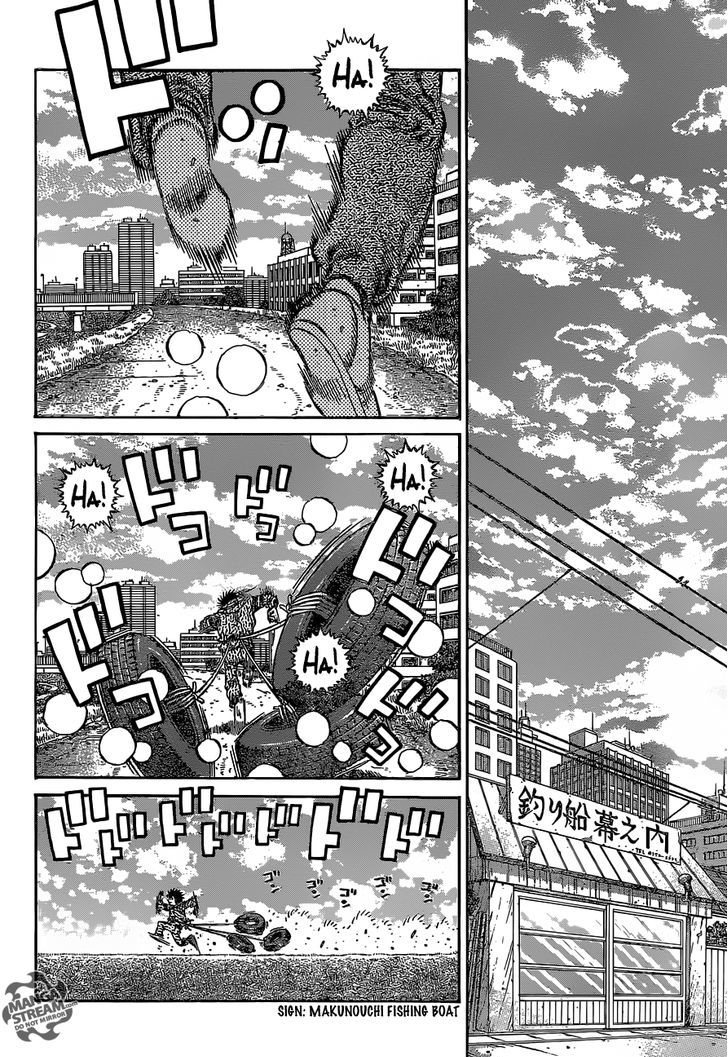 Hajime no Ippo Chapter 1133 page 13 - Chapter 1133 : The Prodigy's Fists