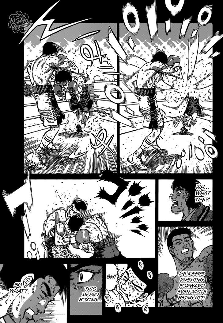 Hajime no Ippo Chapter 1133 page 4 - Chapter 1133 : The Prodigy's Fists