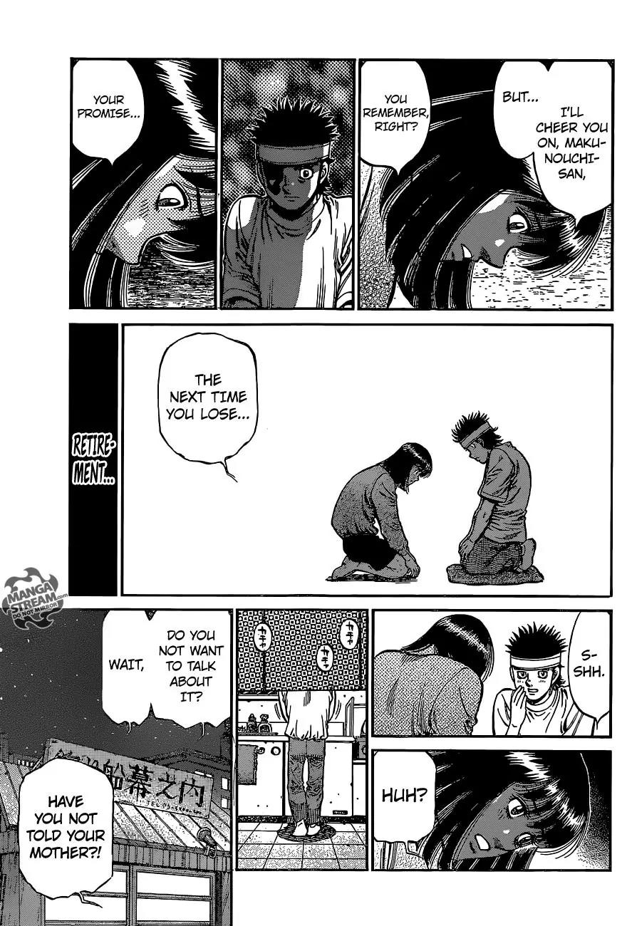 Hajime no Ippo Chapter 1134 page 17 - Chapter 1134 : Is on Sale Now!!