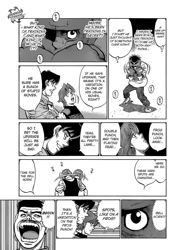 Hajime no Ippo Chapter 1135 page 10 - Chapter 1135 : Bell Horn