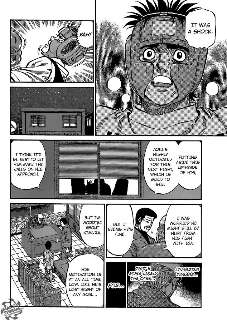 Hajime no Ippo Chapter 1135 page 15 - Chapter 1135 : Bell Horn