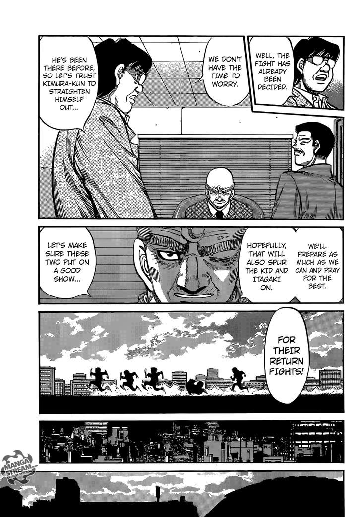 Hajime no Ippo Chapter 1135 page 16 - Chapter 1135 : Bell Horn