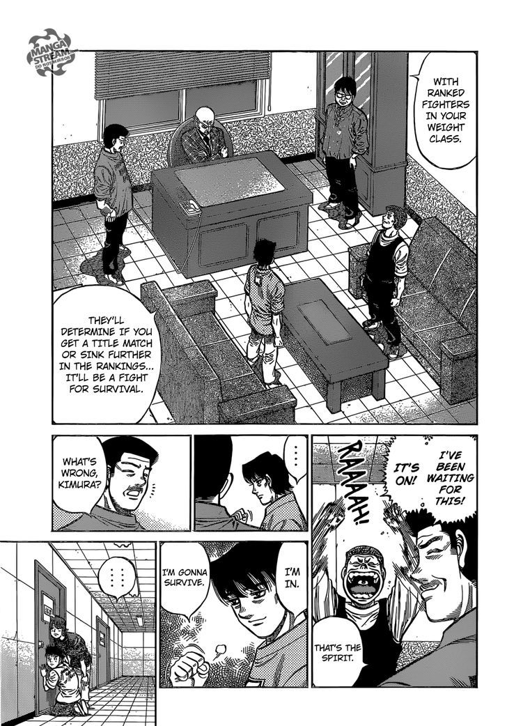 Hajime no Ippo Chapter 1135 page 4 - Chapter 1135 : Bell Horn