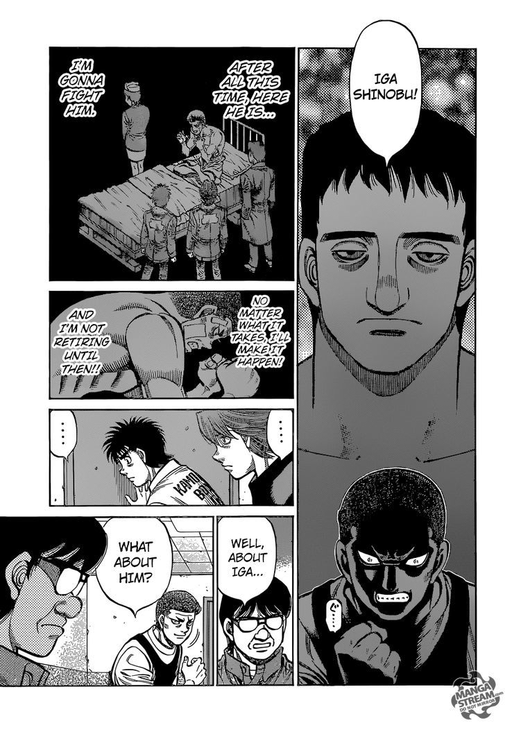 Hajime no Ippo Chapter 1135 page 6 - Chapter 1135 : Bell Horn